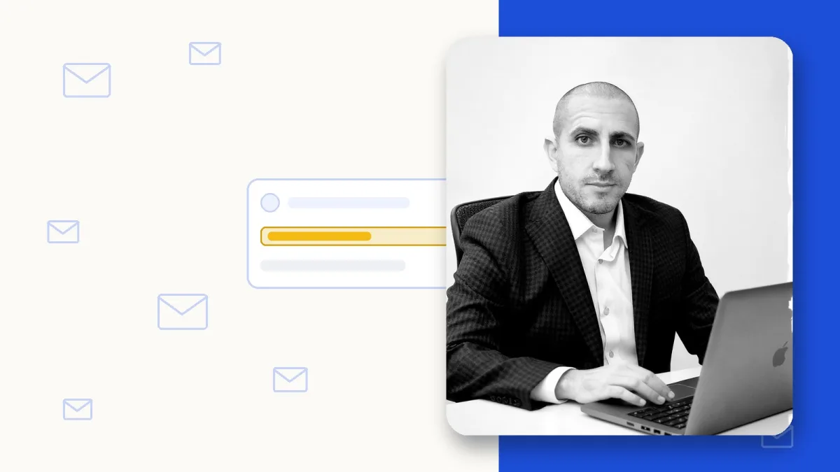 Petar Kostadinov, mailing an email list daily since 2012 — business subject lines