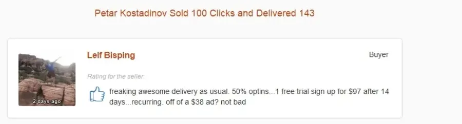 Leif Bisping: 50% opt-ins and a $97 recurring sign-up from a $38 ad