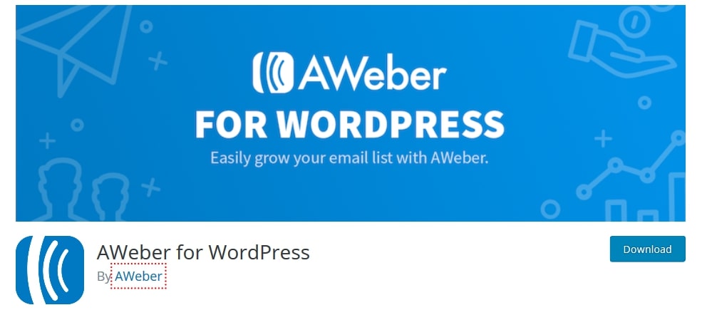 AWeber for WordPress